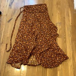 Faithfull the Brand Wrap Skirt
